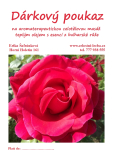 Celotělová aromaterapeutická masáž teplým olejem s bulharskou růží