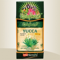 YUCCA 500 mg - 60 kapslí, doplněk stravy Šetrné a precizní pročištění organismu