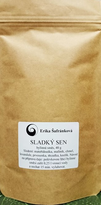 BYLINNÁ SMĚS SLADKÝ SEN, 50 g bylinná směs, bylinný čaj