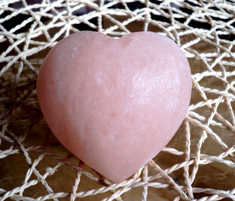 Solné mýdlo Cereus ve tvaru srdce cca 250 g