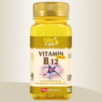 VITAMIN B12, 120 tbl. s okamžitým účinkem, doplněk stravy 