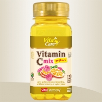 VITAMIN C 100mg, 120 žvýkacích tablet, doplněk stravy
