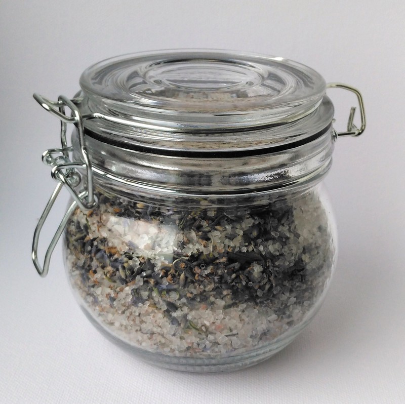Himálajská sůl s levandulí (obsah cca 500g)