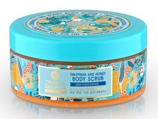 Rakytníkovo-medový peeling pro tělo, 300ml