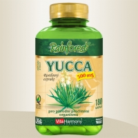 YUCCA 500 mg - 180 kapslí - XXL economy, doplněk stravy