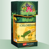 CHLORELLA 500 mg - 90 tbl., 100% organický produkt, doplněk stravy Očista organismu,posílení imunity