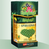 SPIRULINA 500 mg - 90 tbl., 100% organický produkt, doplněk stravy Vitalita, energie a posílení imunity